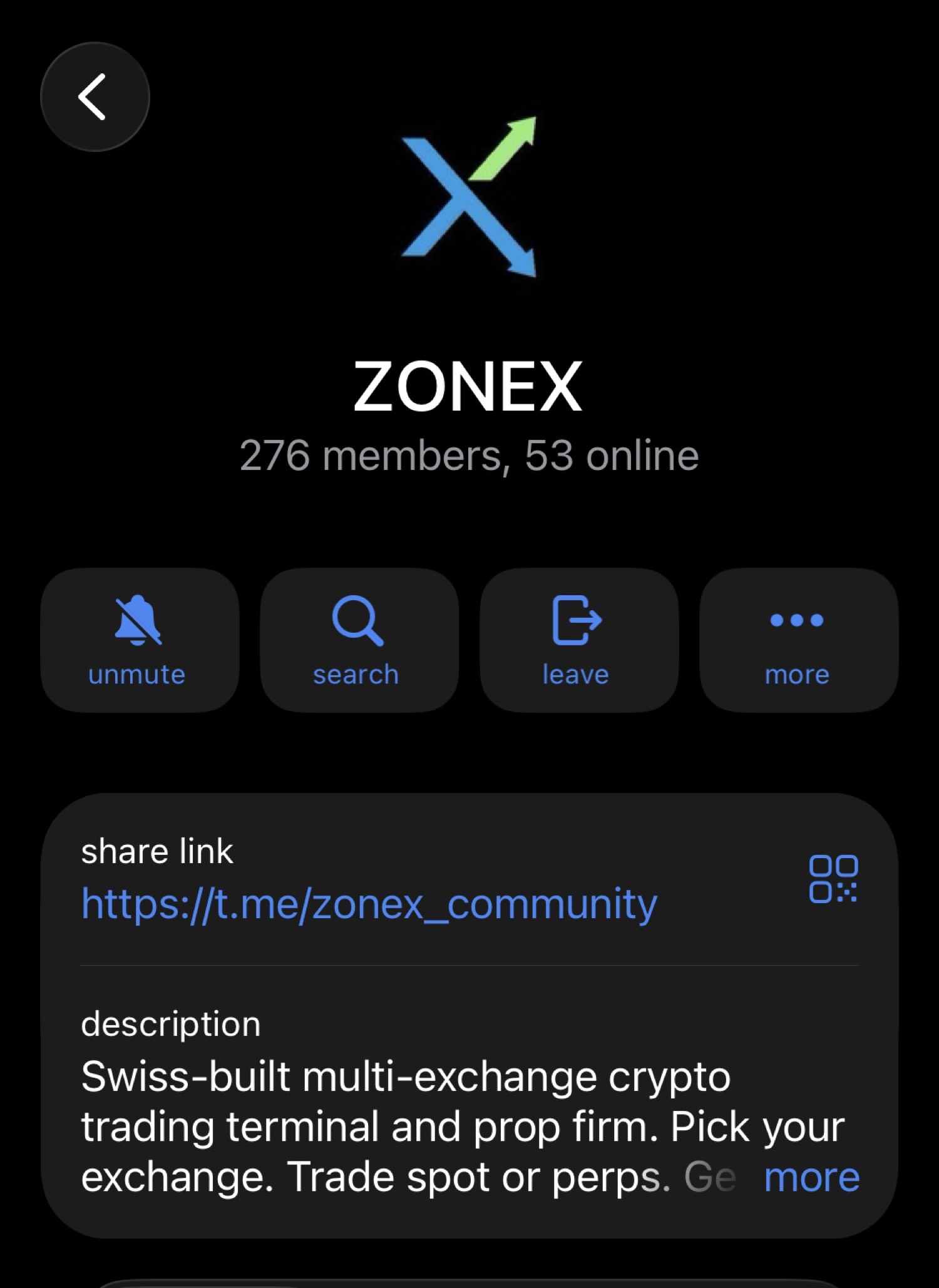 ZONEX Telegram